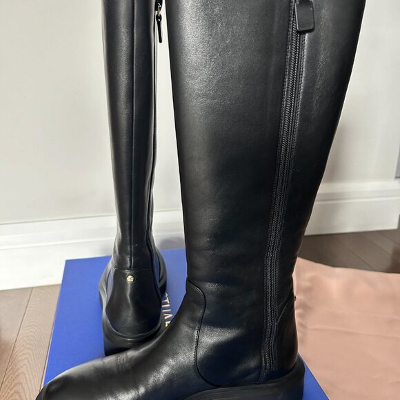 SOHO LEATHER KNEE-HIGH BOOT - Picture 6 of 11